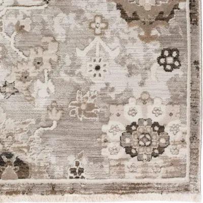 ANTALYA SILVER 5'X8' AREA RUG