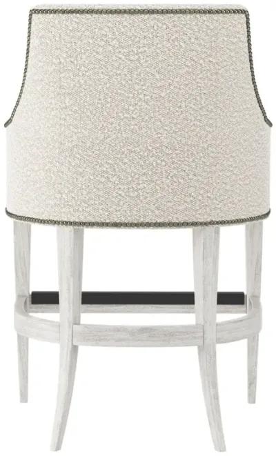 Bernhardt Keeley Upholstered Fabric Counter Stool