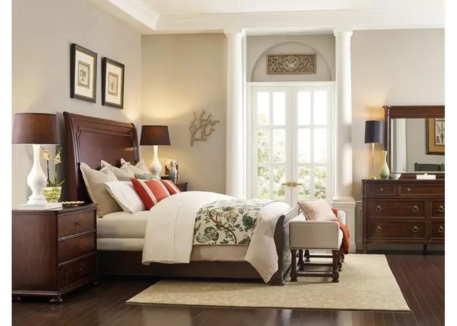 CHARLESTON KING SLEIGH BED