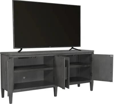 Aspenhome Preston Urbane Grey 65 Inch TV Stand Console