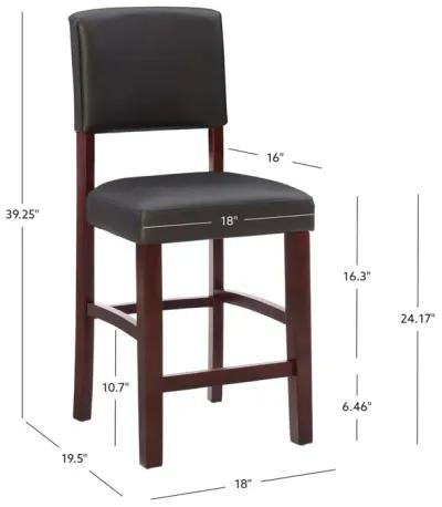 MONACO COUNTER STOOL - ESPRESSO