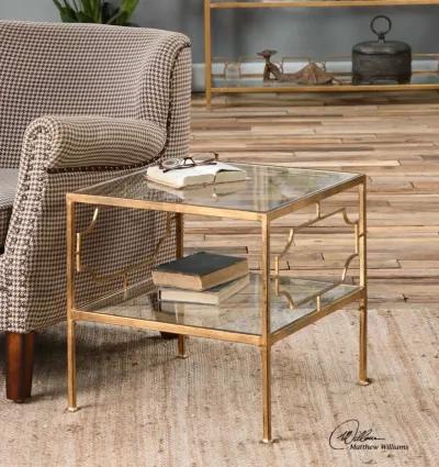 Uttermost Genell Cube Side Table