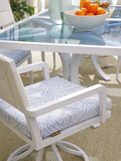 Tommy Bahama Outdoor by Lexington Ocean Breeze Promenade Swivel Rocker Armchair