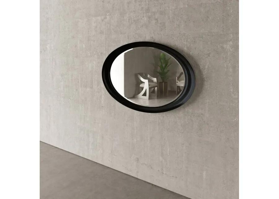 VISAGE MIRROR IN LEGNO NERO (BLACK)