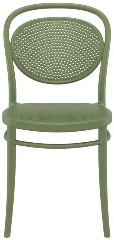 Compamia Marcel Resin Outdoor Patio Chair Olive Green