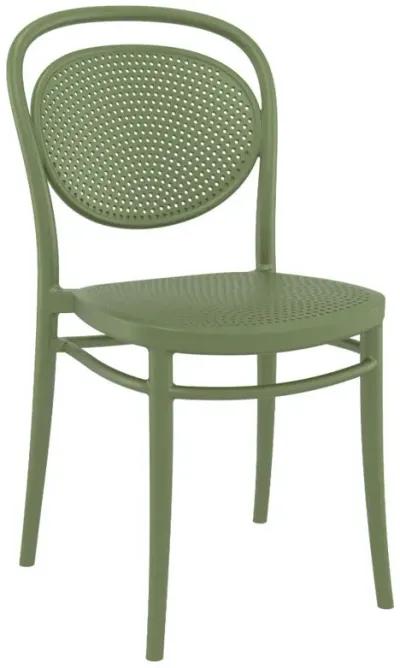 Compamia Marcel Resin Outdoor Patio Chair Olive Green