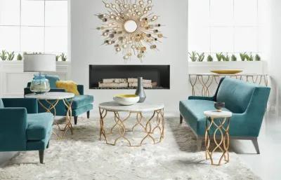 MELANGE CORRINA SOFA TABLE