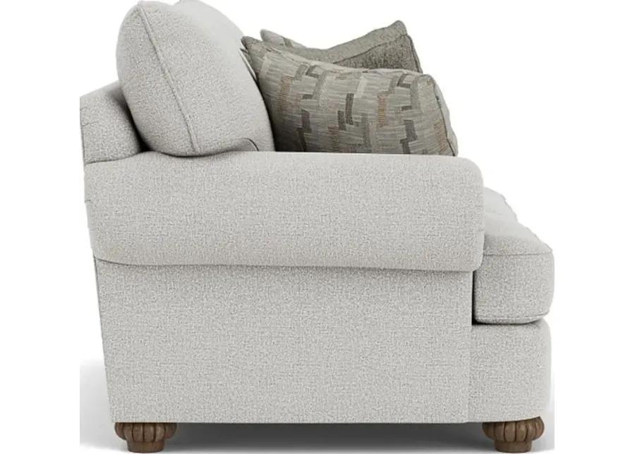 PATTERSON SILVER GLACIER LOVESEAT