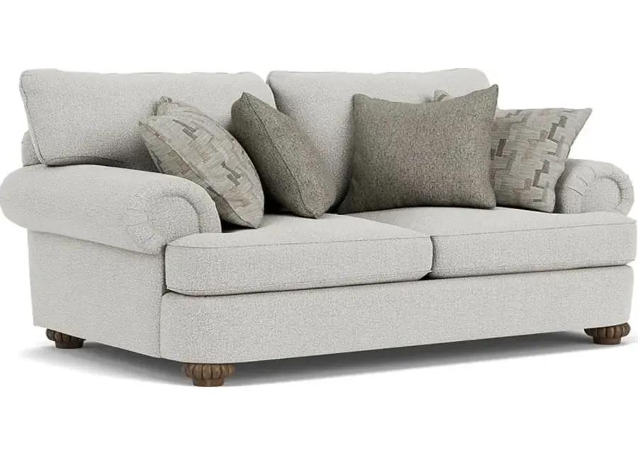 PATTERSON SILVER GLACIER LOVESEAT