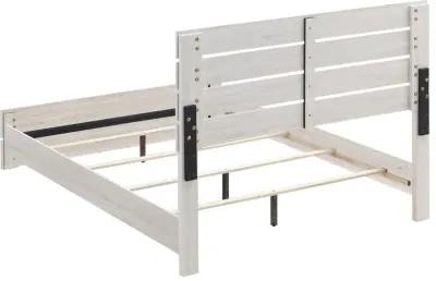 MARION EASTERN KING BED COASTAL WHITE