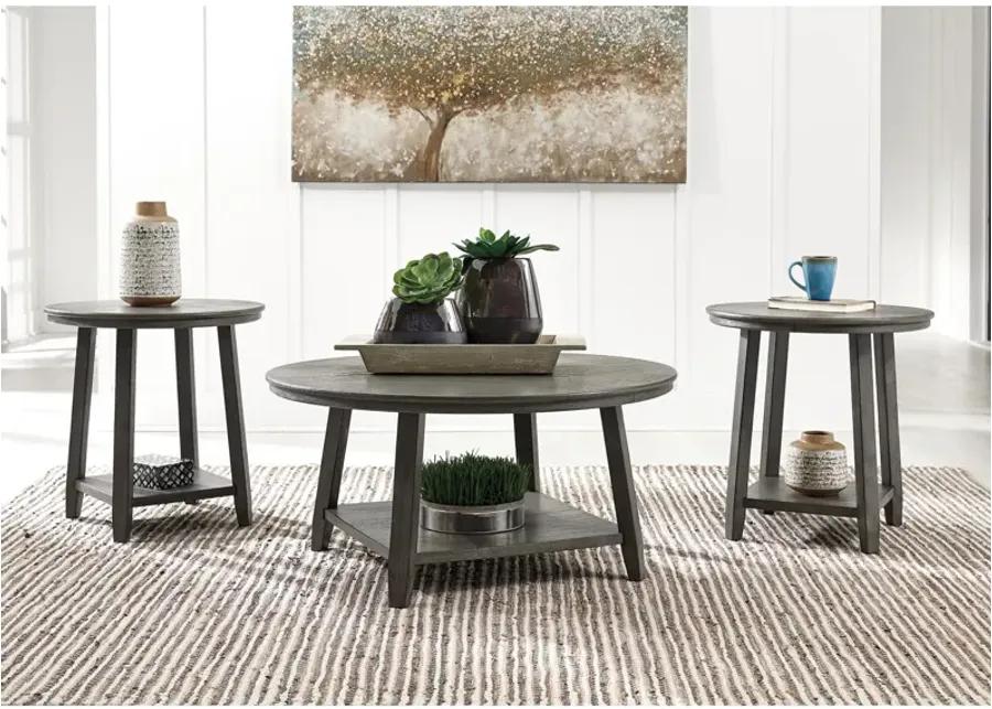 CAITBROOK TABLE (SET OF 3) GRAY SIGNATURE DESIGN