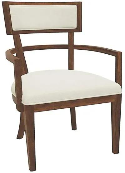 Hekman Bedford Tobacco/White Dining Arm Chair