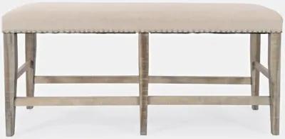 Jofran Fairview Backless Counter Bench Ash