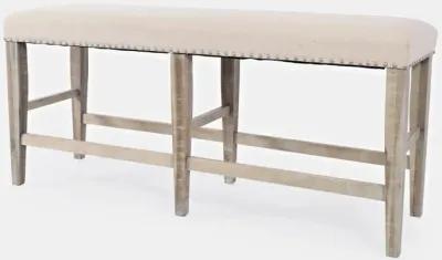 Jofran Fairview Backless Counter Bench Ash