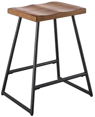 Steve Silver Landon Natural Honey Counter-Height Stool