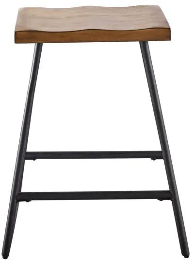 Steve Silver Landon Natural Honey Counter-Height Stool