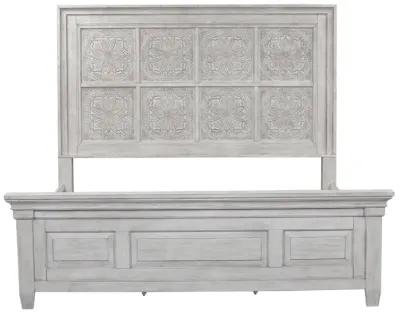 KING PANEL BED DRESSER & MIRROR - HEARTLAND