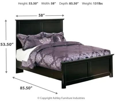 Ashley Maribel Black Full Panel Bed