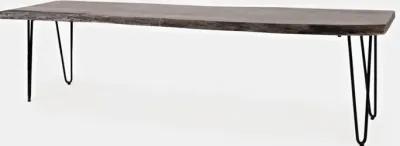 Jofran Nature's Edge 70 Inch Bench Slate