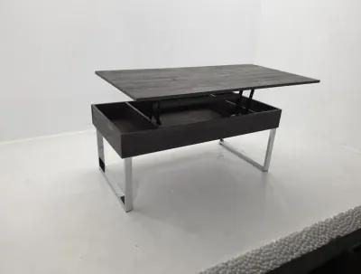 Aldine Rectangular Lift Top Coffee Table Dark Charcoal