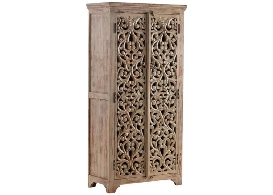 BENGAL MANOR MANGO WOOD TALL CABINET