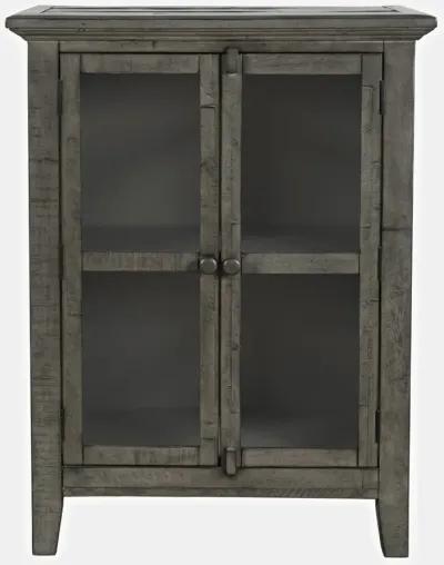 Rustic Shores 2-Door High Cabinet Stone