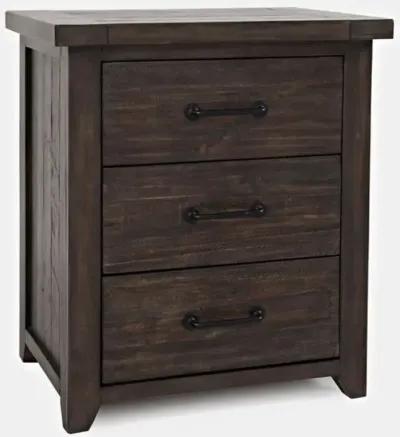 Jofran Madison County Power Nightstand Barnwood