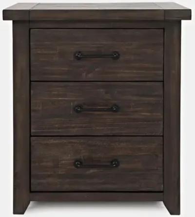 Jofran Madison County Power Nightstand Barnwood