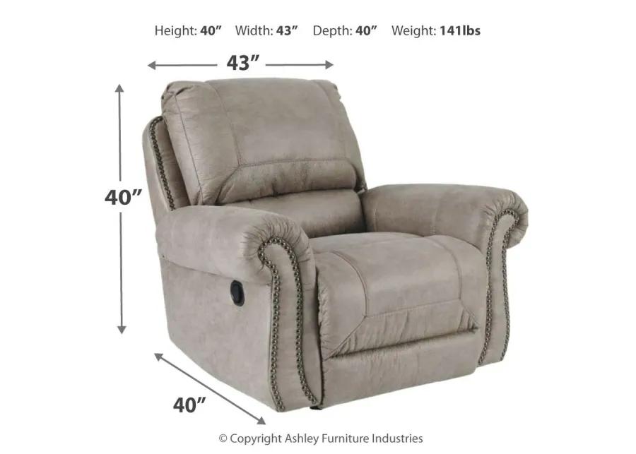 OLSBERG RECLINER STEEL SIGNATURE DESIGN