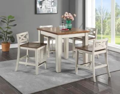 Steve Silver Lindale 5-Piece Counter-Height Dining Set