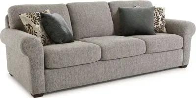 Flexsteel Randall Light Gray Three-Cushion Sofa