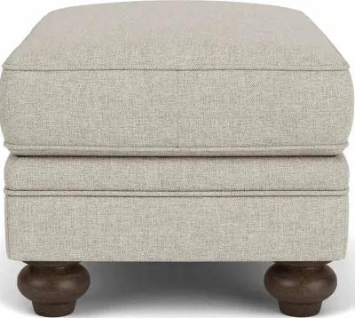 Flexsteel Winston Silver Driftwood Ottoman