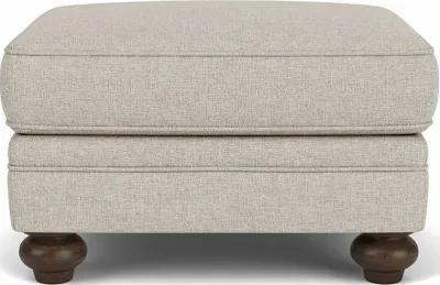 Flexsteel Winston Silver Driftwood Ottoman