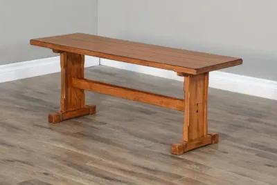 Sunny Designs Sedona Rustic Oak Nook Side Bench