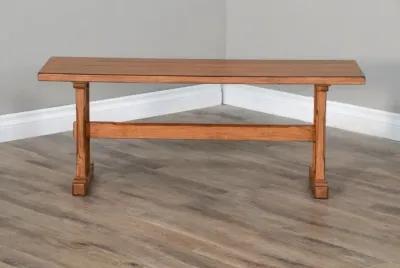 Sunny Designs Sedona Rustic Oak Nook Side Bench