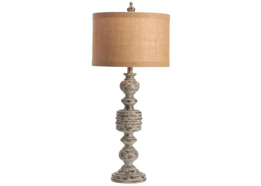 BRUNELLO STONE WASHED BRONZE TABLE LAMP