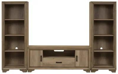 Liberty Furniture 60 Inch Sandstone Entertainment Center with Piers Sun Valley