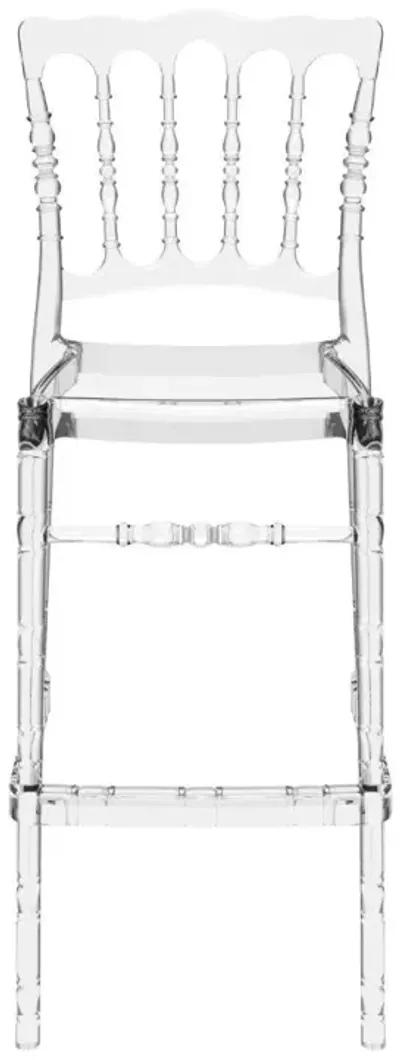 Compamia Opera Polycarbonate Bar Stool Transparent Clear