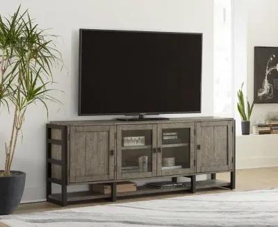 Aspenhome Grayson Cinder Gray 85 Inch TV Stand Console