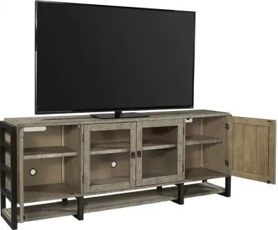 Aspenhome Grayson Cinder Gray 85 Inch TV Stand Console