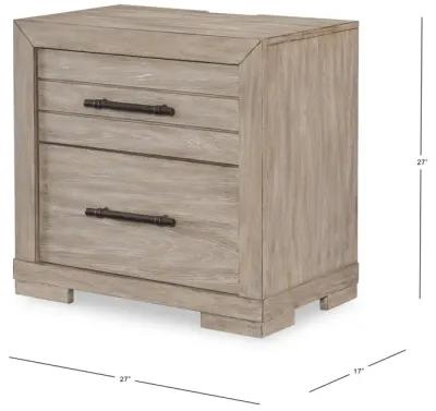 Legacy Classic Night Stand Light Oak Finish Westwood Light