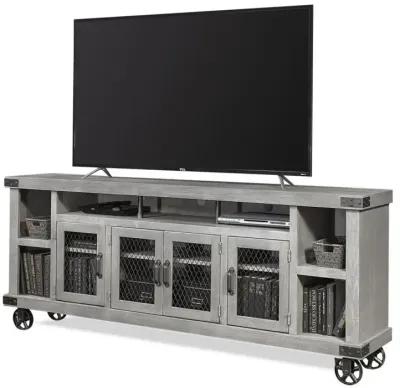 Aspenhome Industrial Lighthouse Grey 84 Inch TV Stand Console