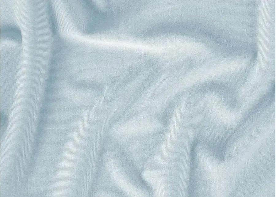 BABY BLUE HYPER-WOOL PERFORMANCE CRIB SHEET