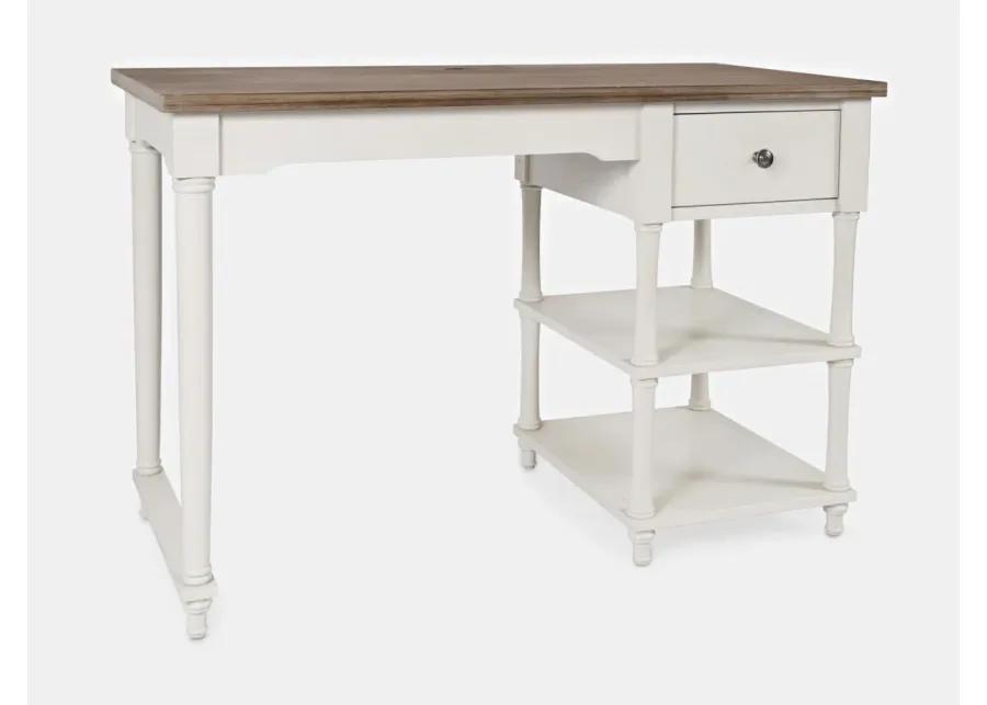 GRAFTON FARMS POWER DESK WHITE