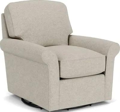 Flexsteel Parkway Silver Driftwood Swivel Glider