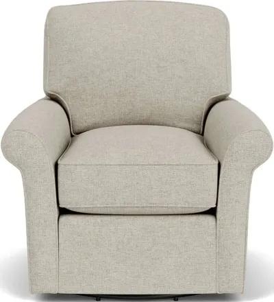 Flexsteel Parkway Silver Driftwood Swivel Glider