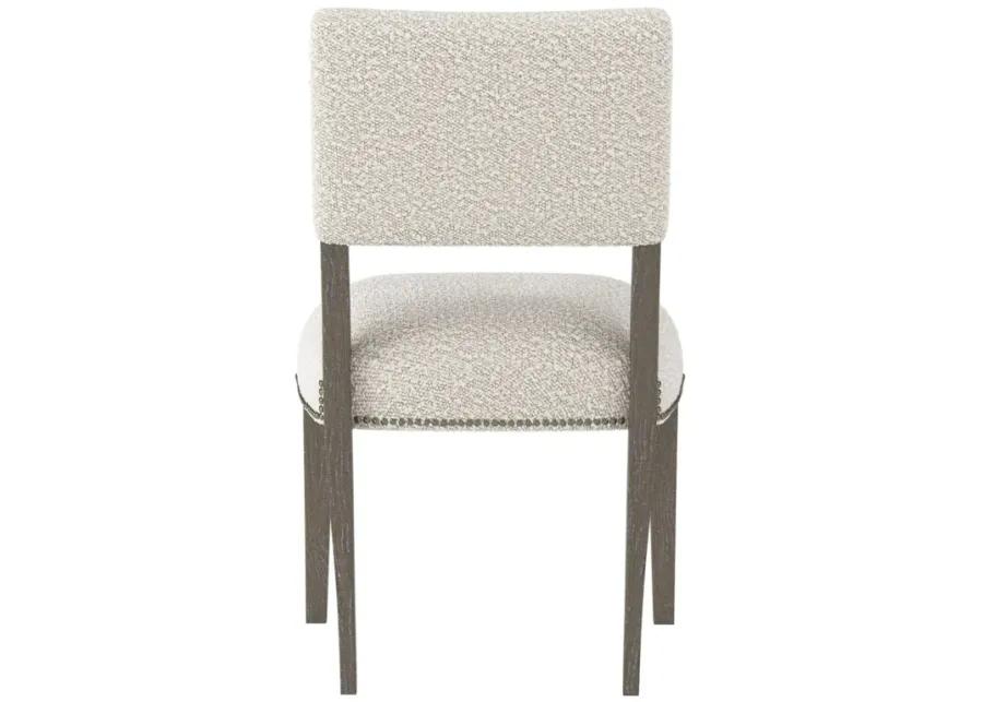 MOORE FABRIC UPHOLSTERED SIDE CHAIR