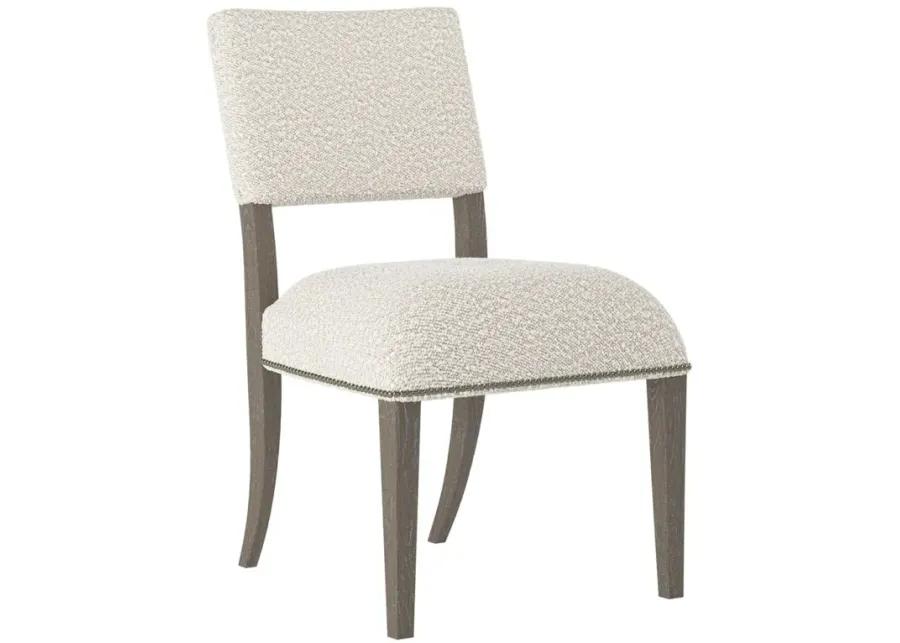 MOORE FABRIC UPHOLSTERED SIDE CHAIR