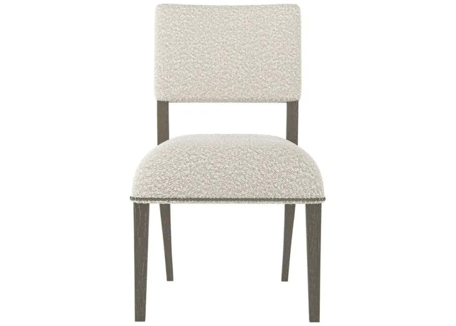 MOORE FABRIC UPHOLSTERED SIDE CHAIR