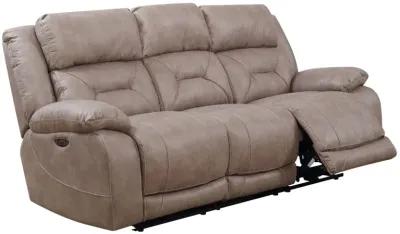 Steve Silver Aria Dual-Power Reclining Sofa Desert Sand